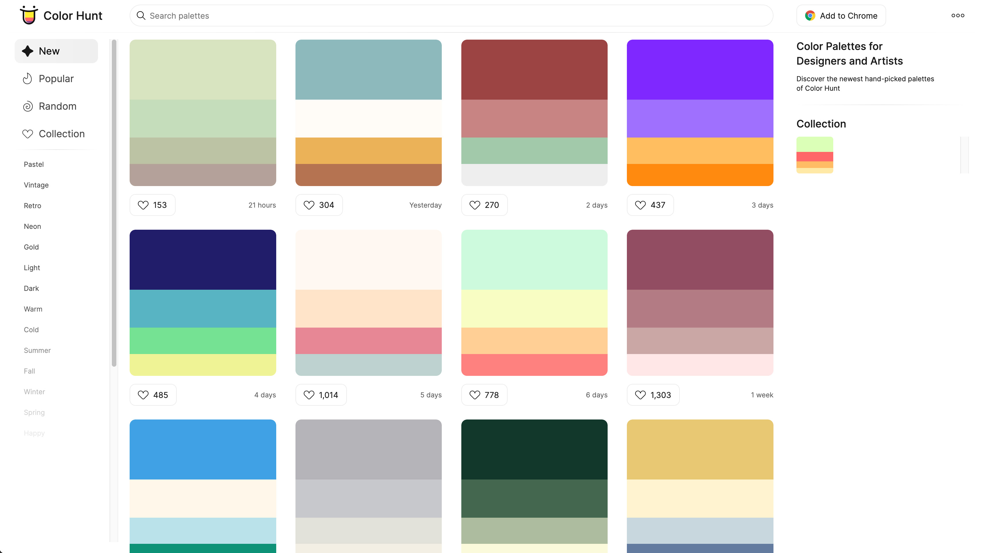 Screenshot of Color Hunt