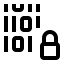Data encoded with a password